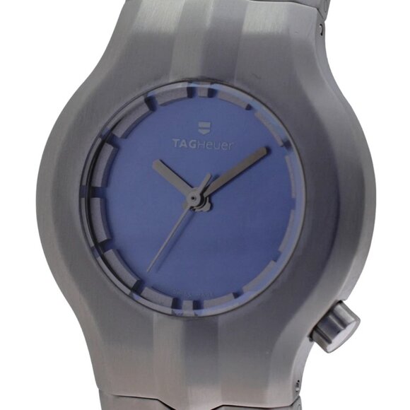 Tag Heuer Women's 29mm Alter Ego Blue MOP Dial Swiss 100M Watch Reference WP1312 - Picture 2 of 9
